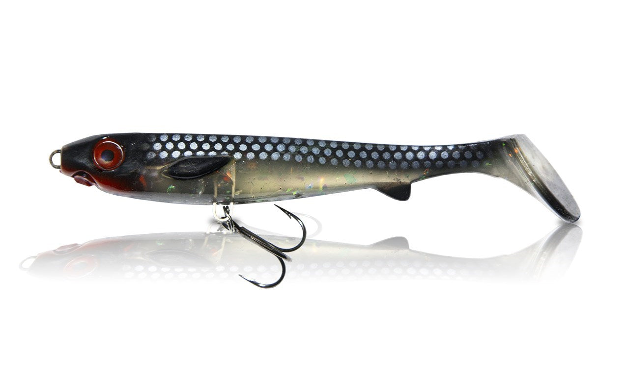 Flatnose Shad Jr 15 cm 2-pack med rigg NEW MOON / 15CM / 24 GRAM