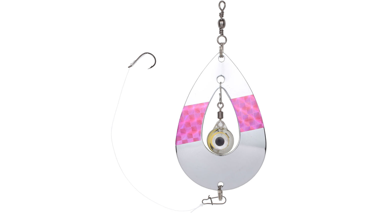 Kalakin Eye Rödingblänke SILVER/ROSA / 75 MM