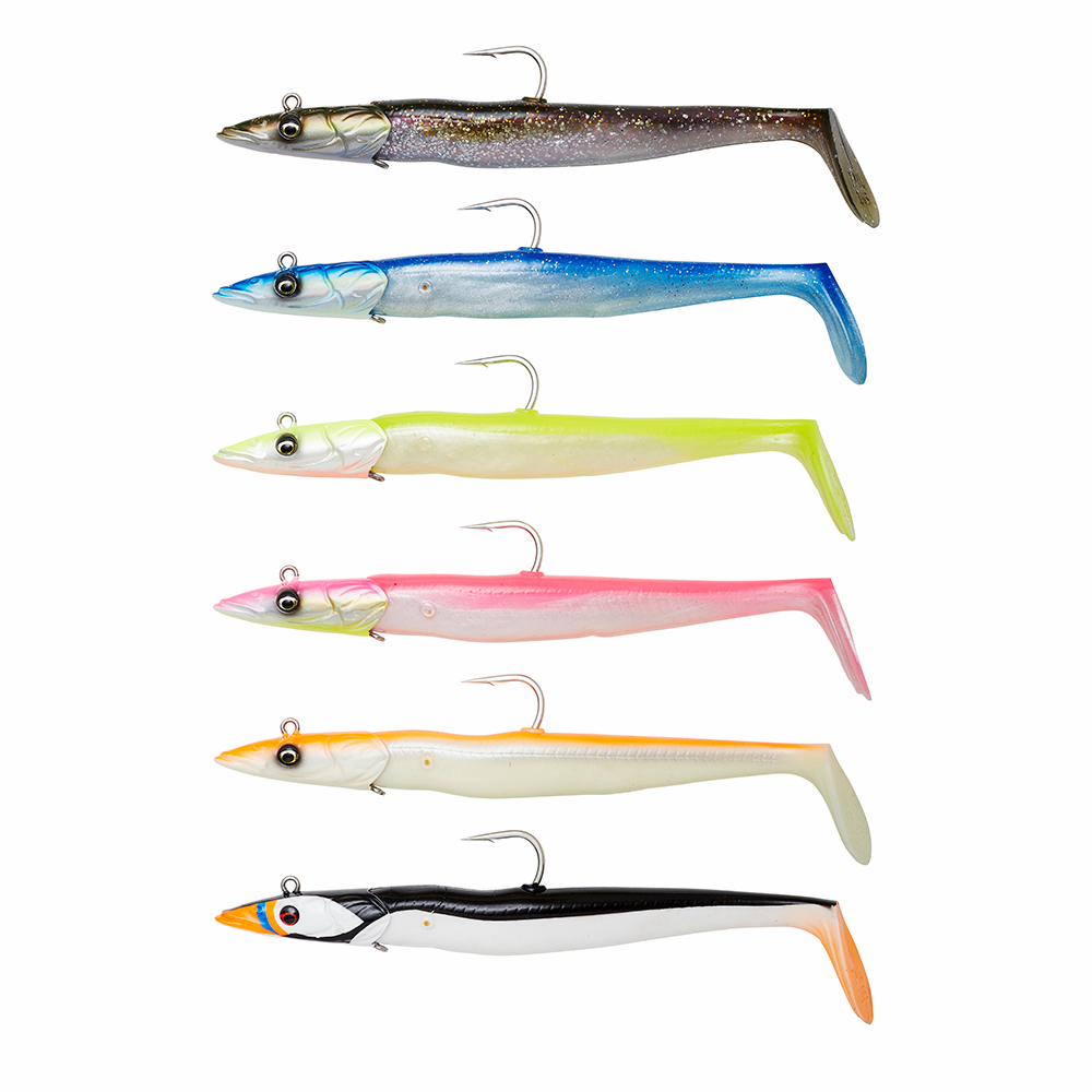 Sandeel V2 2-Pack Havsfiskebete LEMON BACK / 21,5 CM / 140 GRAM