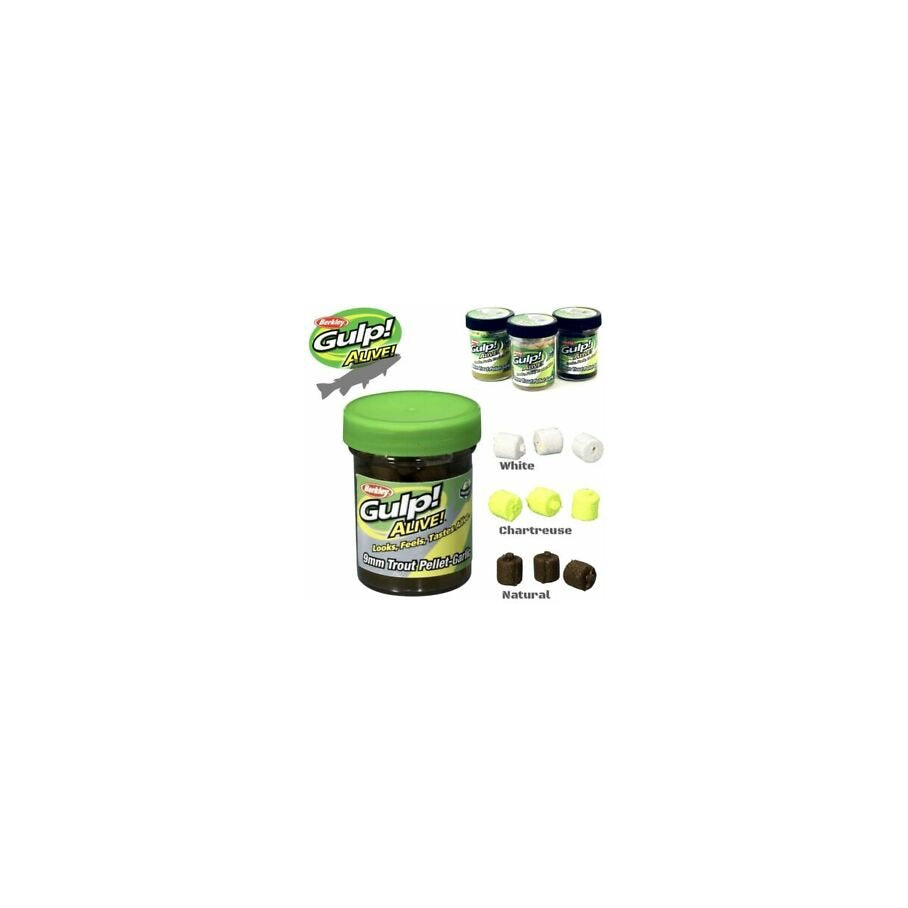 Gulp Trout Pellet Garlic NATURAL / EN STL