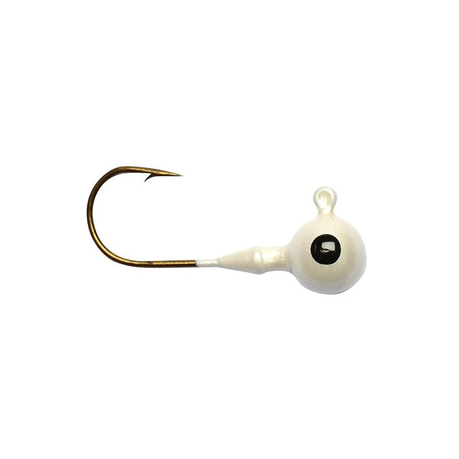 Curly Head Jiggskalle SVART / 10 G