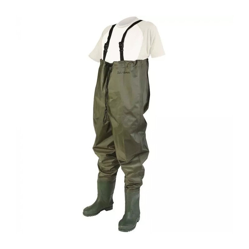 Nylon Chest Waders GRÖN / STRL 41, EUR 8