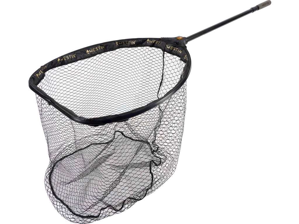 W3 C&R Foldable Landing Net SVART / LARGE