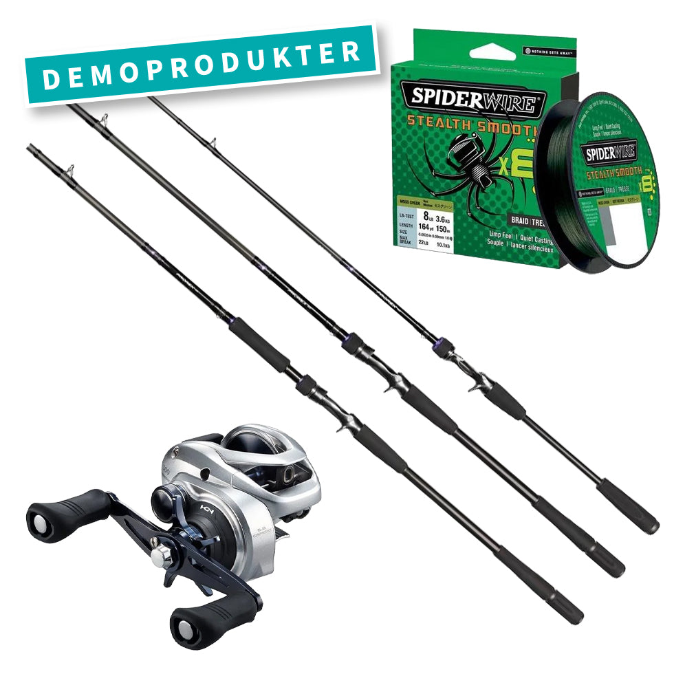DEMO Shimano Tranx 300 SILVER / 3000 / 5,8:1 HÖGER