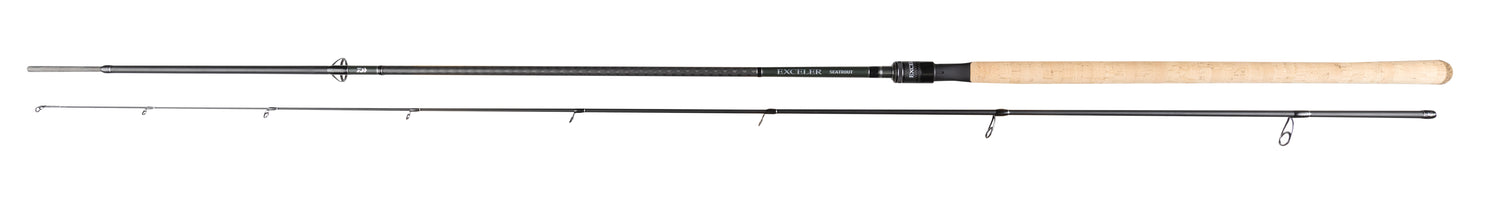 Exceler Seatrout Haspelspön SVART/SILVER / 9´/ 5-25G / 2-DELAT