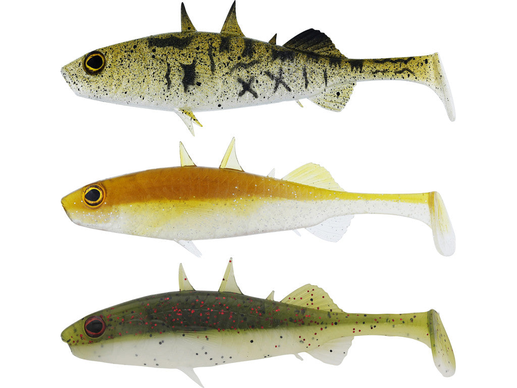 Stanley Shadtail DARK WATER MIX / 7,5 CM / 4 GRAM