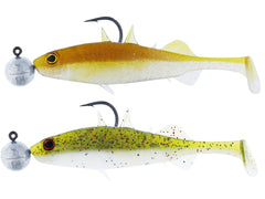 Stanley Shadtail Rigged N Ready DARK WATER MIX / 5,5CM / 5 GRAM 2/0 / 3 ST