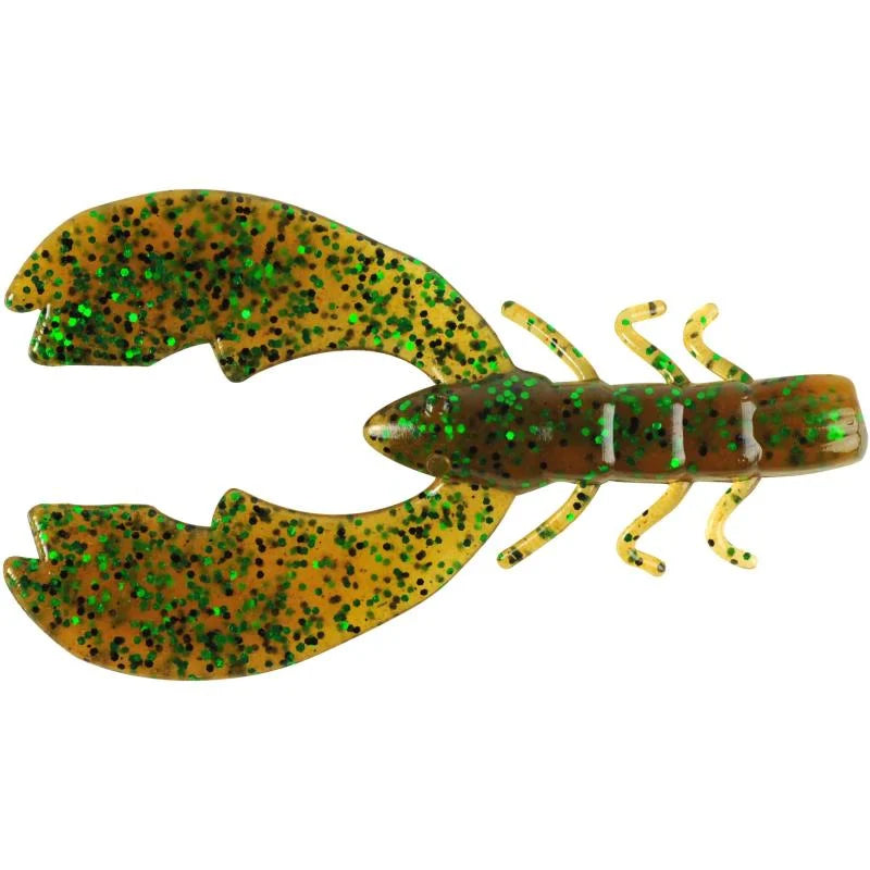Powerbait Chigger Craw Bete 8 cm PUMPKIN GREEN FLECK / EN STL