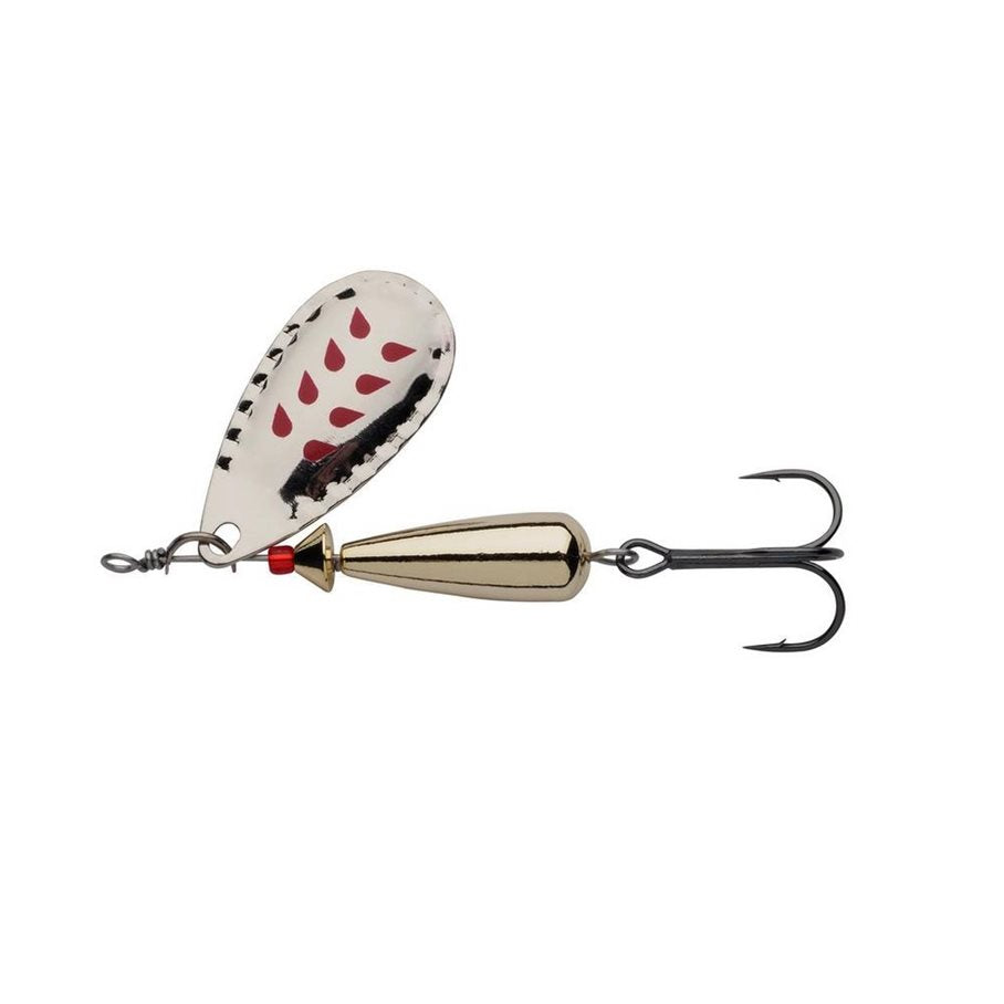 Droppen LF Spinnare SILVER RED DOT / 8 G