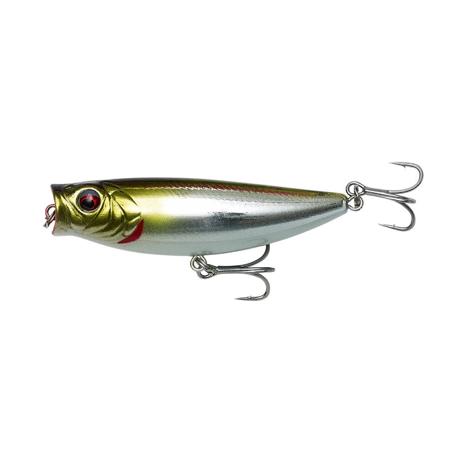 3D Minnow PopWalker 6,6 cm 8 g Floating MIRROR AYU / 6,6 CM & 8 G