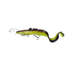 3D Line Thru Burbot  50 cm 435 Gram Gummibete PURPLE / 50 CM / 400 GRAM