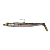 Sandeel V2 Gummibete GREEN SILVER / 27,5 CM & 275 G
