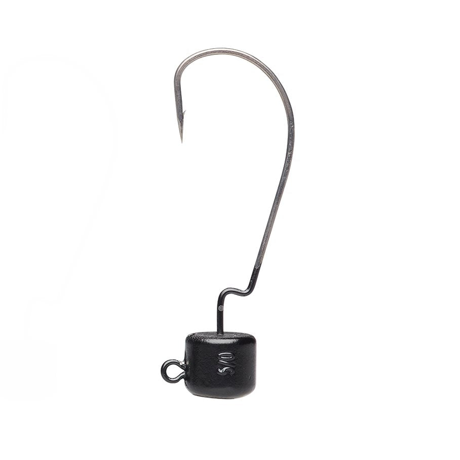 NED EWG Jighead MATT BLACK / VIKT 10 G & STORLEK 5/0