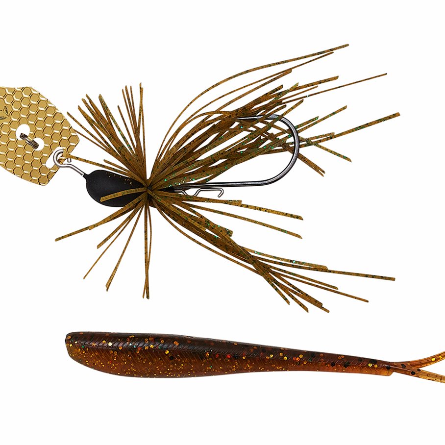Crazy Swim Jig Vibrationsbete MOTOROIL / 14 G