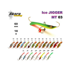 Ice Jigger MT 03 66 mm, 24 g 14 / EN STL