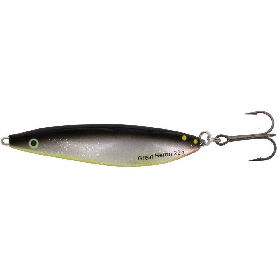 Great Heron 13 g Skeddrag ROTTEN LEMON / EN STL