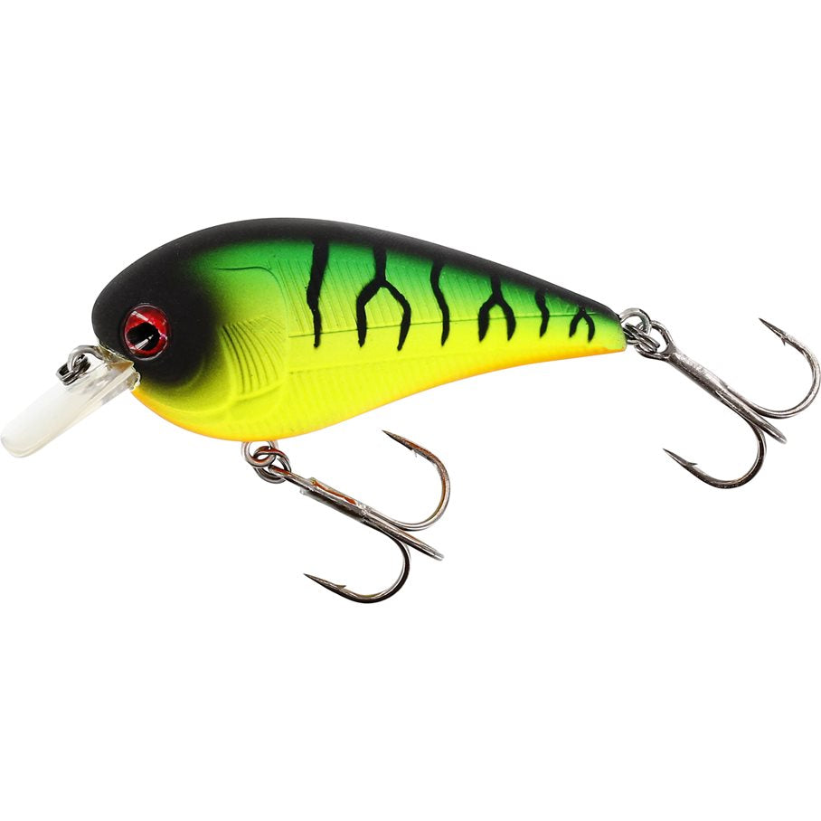 BassBite 2.5 Squarebill Wobbler FIRETIGER / 7 CM / 16 GRAM FLYTANDE