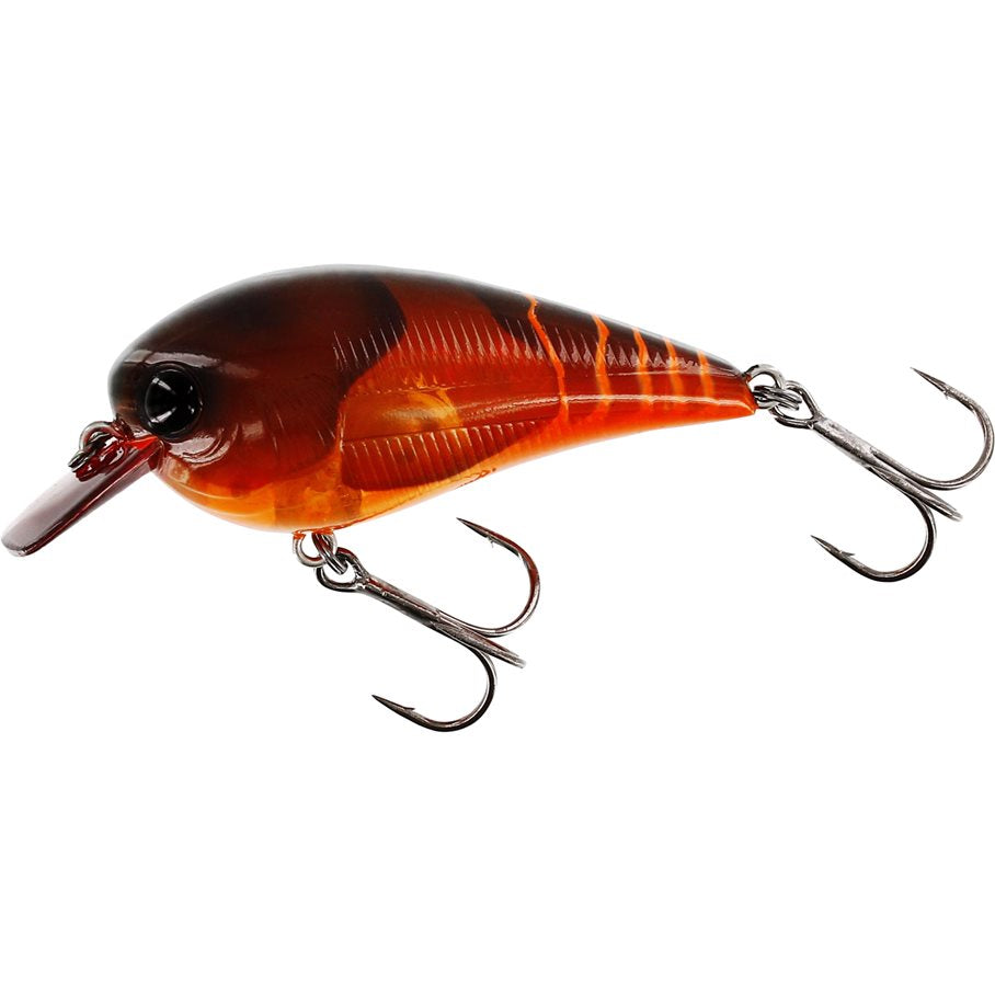 BassBite 2.5 Squarebill Wobbler FIRE CRAW / 7 CM / 16 GRAM FLYTANDE