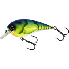 BassBite 2.5 Squarebill Wobbler CHARTREUSE BLUE CRAW / 7 CM / 16 GRAM FLYTANDE