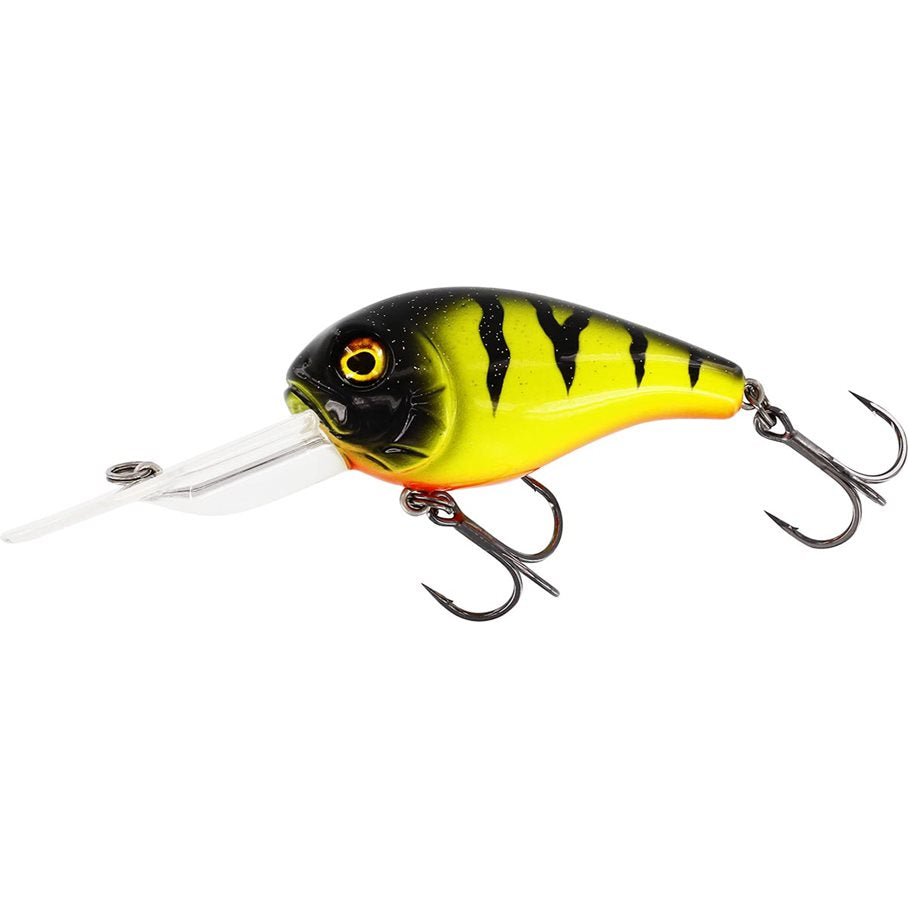 MegaBite Deep Runner Wobbler 6 cm 19 g FIRE PERCH / EN STL