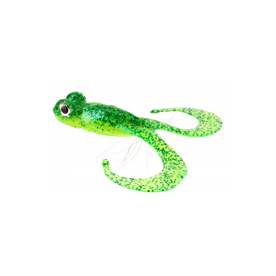 Mama Bull Frog Gummibete GREEN STRASS / LÄNGD 170 MM & VIKT 68 G