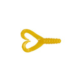 Big Baits Twin Tail Grub, 10 st YELLOW / 10 CM