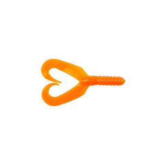 Big Baits Twin Tail Grub, 10 st ORANGE / 10 CM