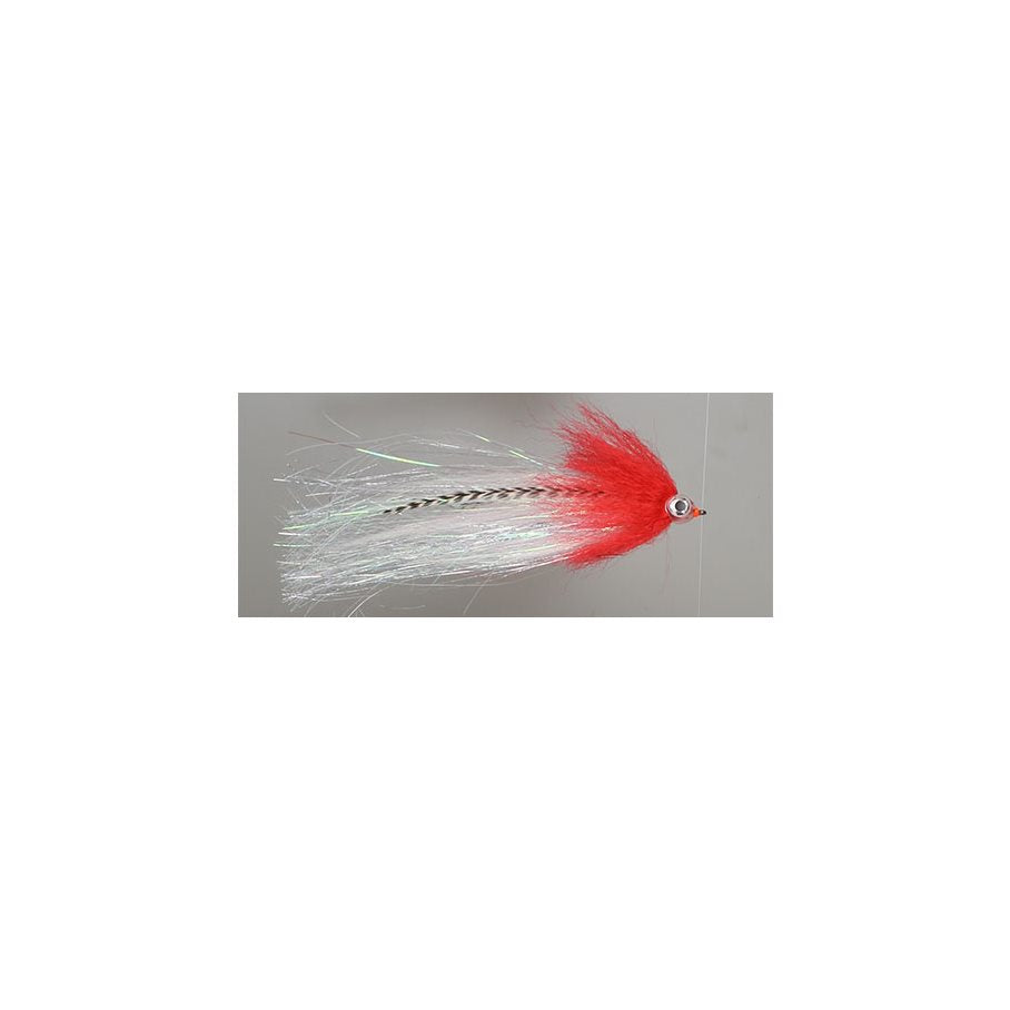 Big Pike Gäddfluga RED/WHITE/SILVER / EN STL