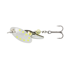 Sticklebait Spinner GREEN SILVER / #2