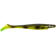 Pig Shad Junior 2-pack OLIVE SPOTTED BULLHEAD / 20 CM / 50 G