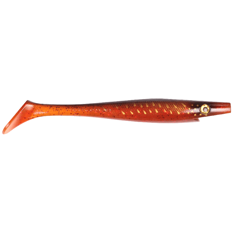 Pig Shad Junior 2-pack RED MOTOROIL PIKE UV / 20 CM / 50 G