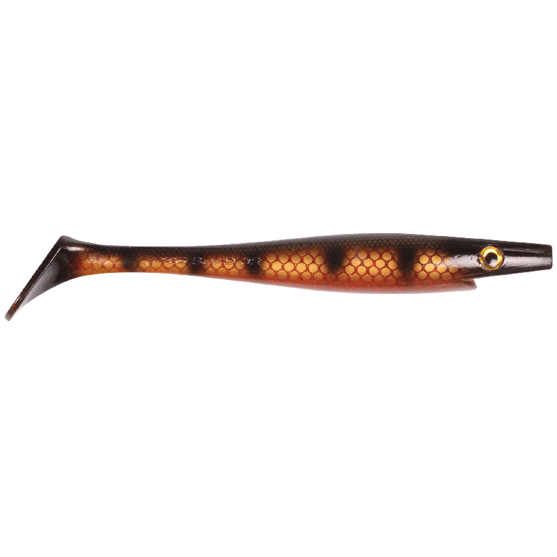 Pig Shad Junior 2-pack BLACK OKIBOJI PERCH / 20 CM / 50 G