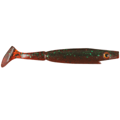 Piglet Shad 10 cm 7 gram,  6-pack BLOODY DUKE / 10CM/7G