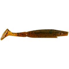 Piglet Shad 8,5 cm 4 gram, 8-pack MOTOROIL PEPPER / EN STL