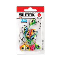 Sleek Jig 10 stycken UV / KROKSTORLEK 3/0 OCH 14 GRAM