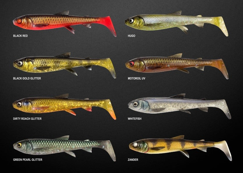 3D Whitefish Shad DIRT ROACH GLITTER / 27 CM / 152 GRAM