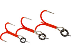 Rigged Seatrout Treble Hook UV ORANGE / STRL 4