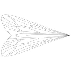 Pro Caddis Wings CLEAR / LARGE