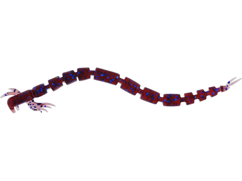 BloodTeez Worm INDIGO UV / 5,5 CM / 0,5 GRAM