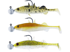 Stanley Shadtail Rigged N Ready CLEAR WATER MIX / 9 CM / 7 GRAM 4/0 / 2 ST